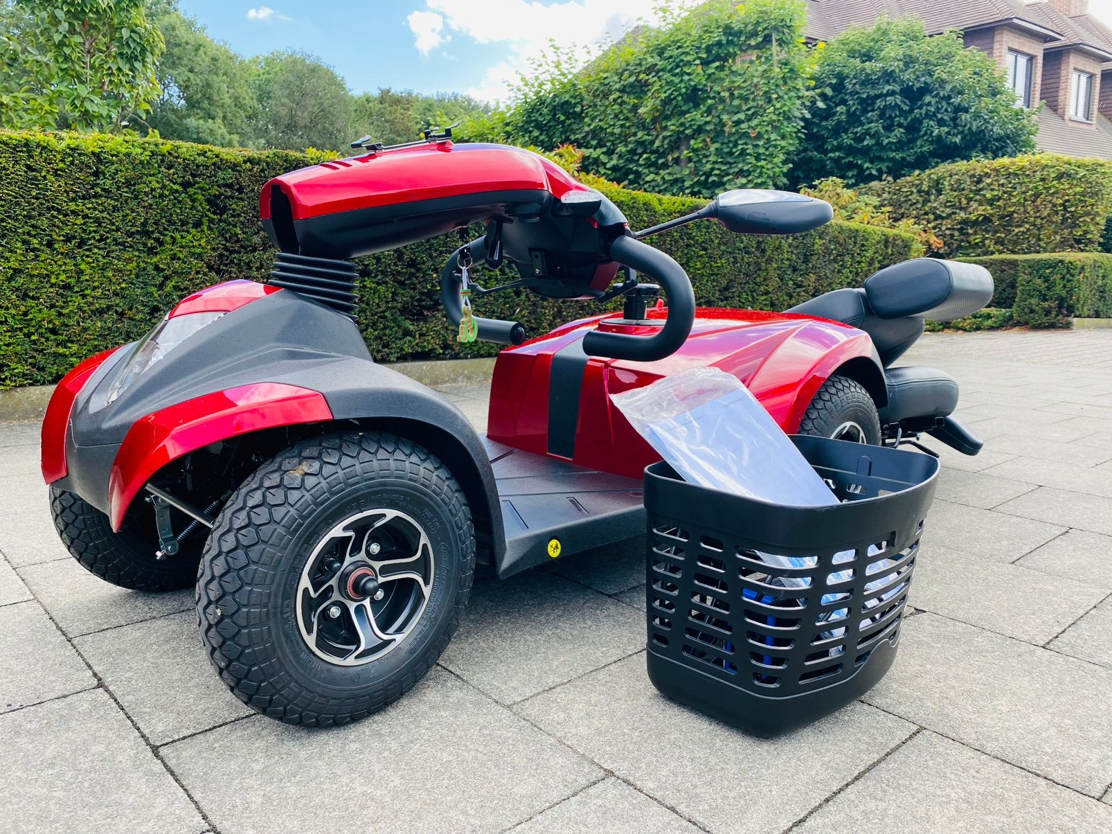 Scooter électrique PMR DRIVE ST4D voitures handicapée, Enlèvement ou Envoi, Pliant, Comme neuf, Fauteuil roulant électrique