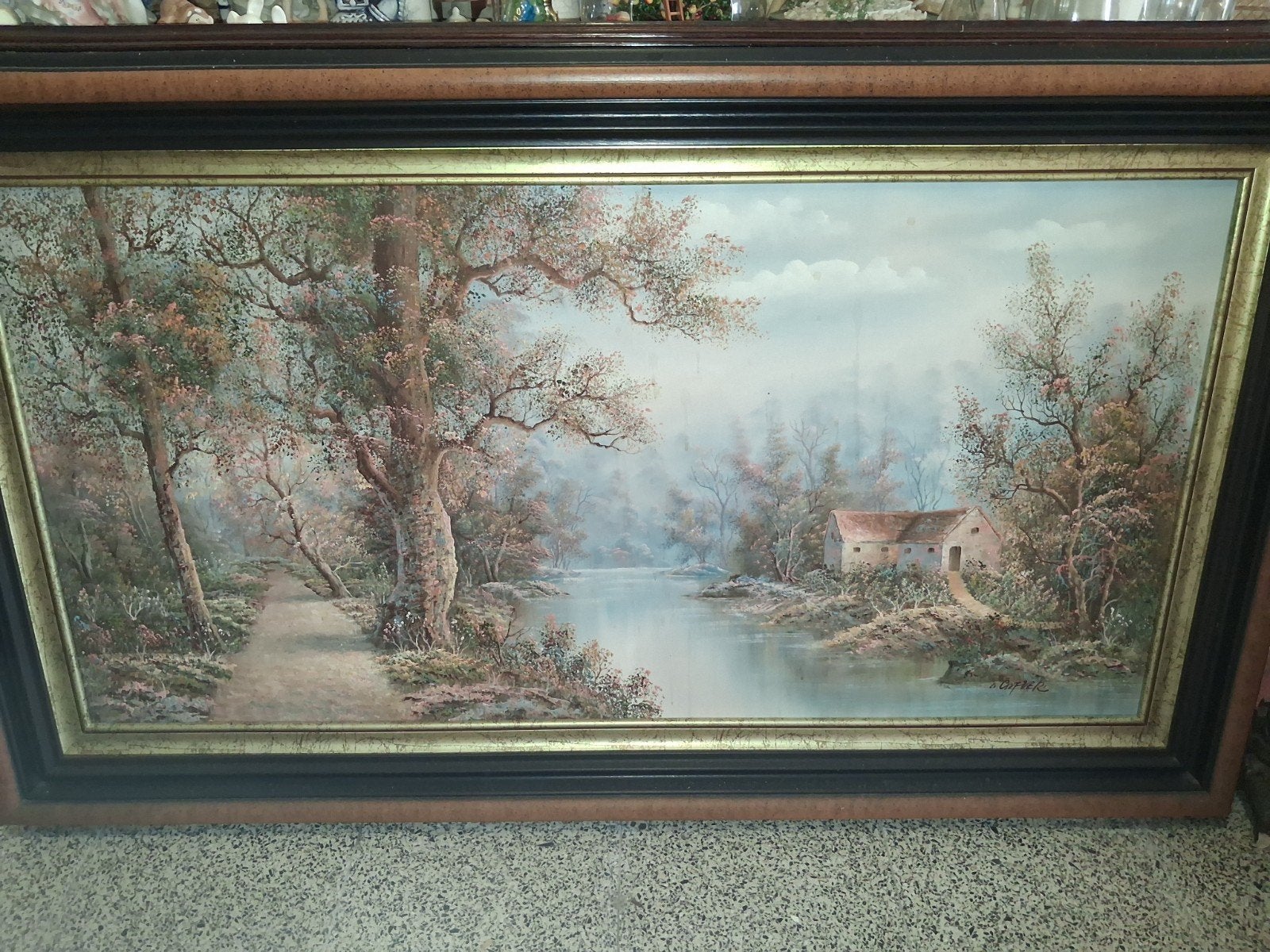 lot schilderijen te koop, Antiek en Kunst, Ophalen