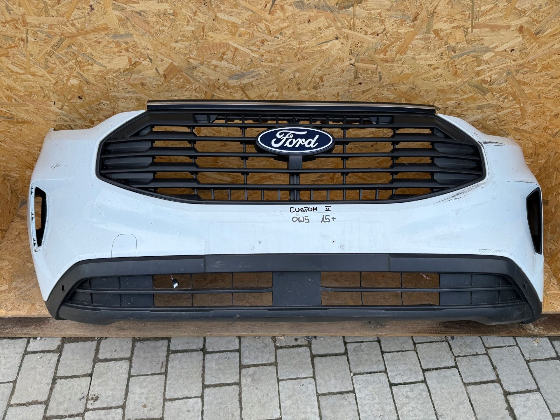 Ford Transit Custom Mk2 Voorbumper Voor 23, Gebruikt, Info@ford.com, Ford, Bumper