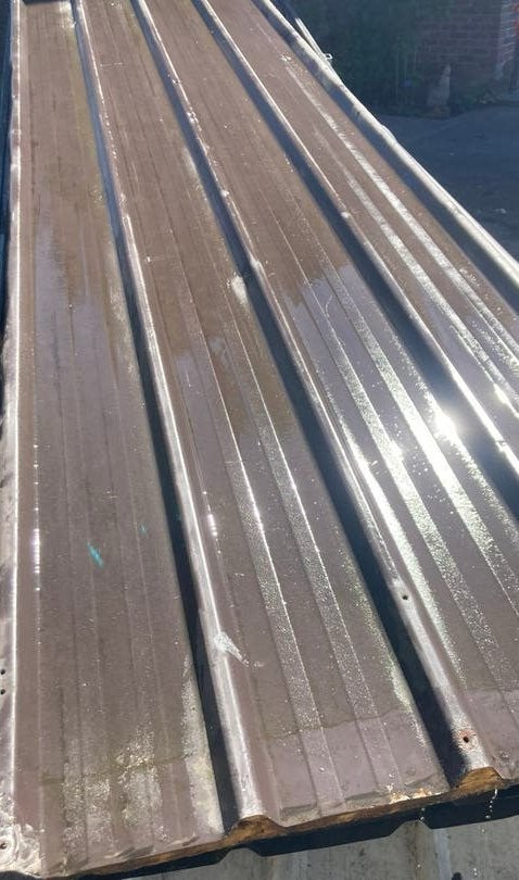 Isolatie platen profielplaten dakplaten dakbedekking, Doe-het-zelf en Bouw, Ophalen, Zo goed als nieuw