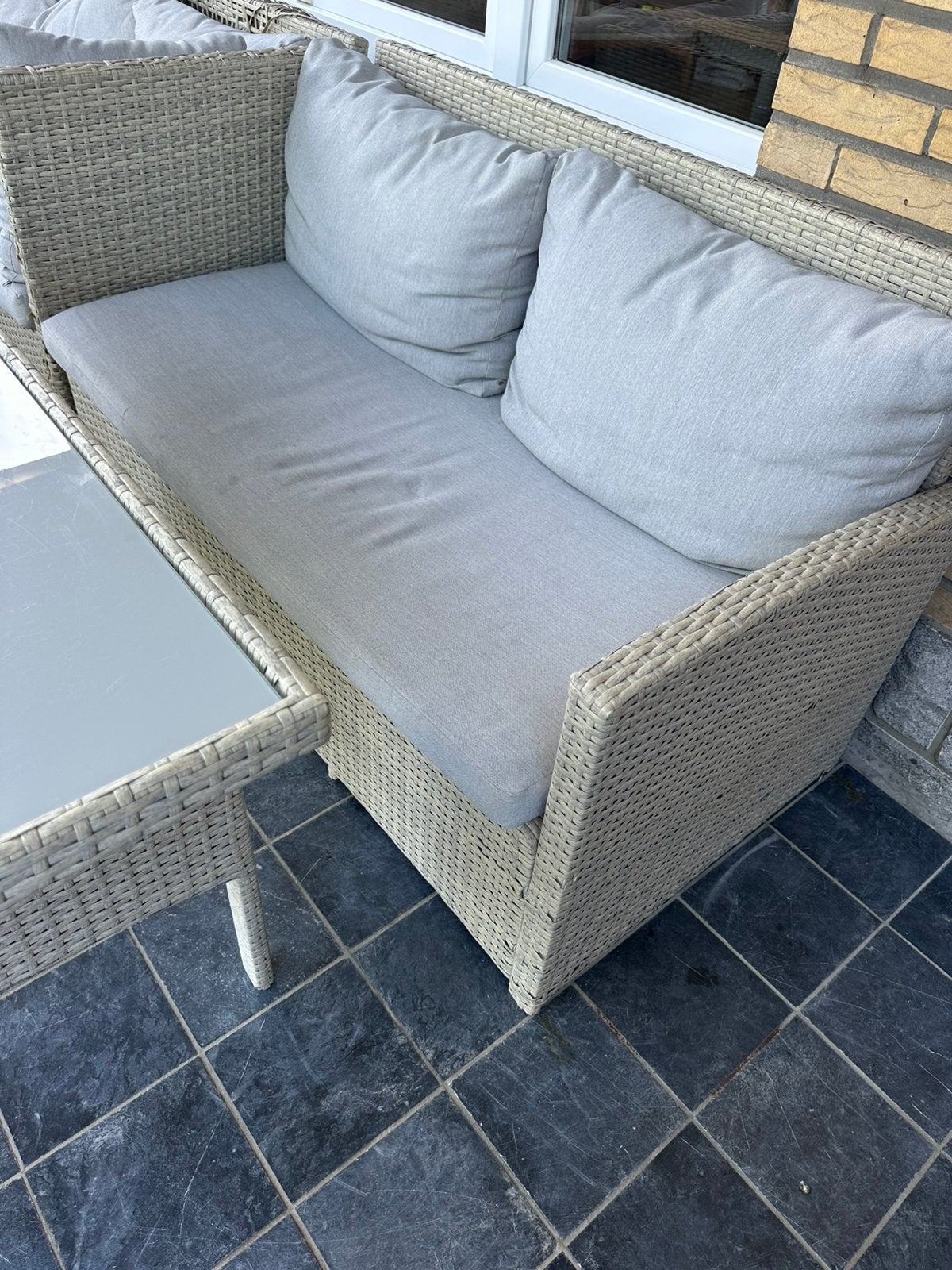 Mobilier de patio, Table à dinner, Salons de jardin, Utilisé, Autres matériaux