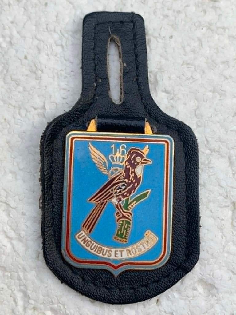 Borsthanger, 16de Smaldeel Licht Vliegwezen, Helikopter, Ophalen of Verzenden, Landmacht, Embleem of Badge