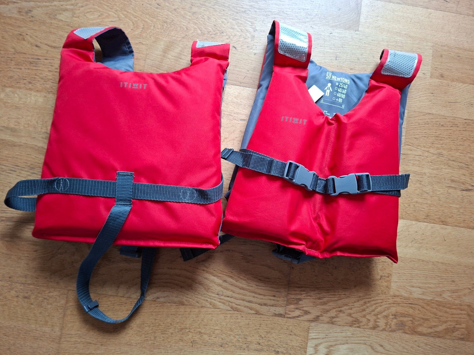 Gilets aide à la flottaison enfants, Ophalen