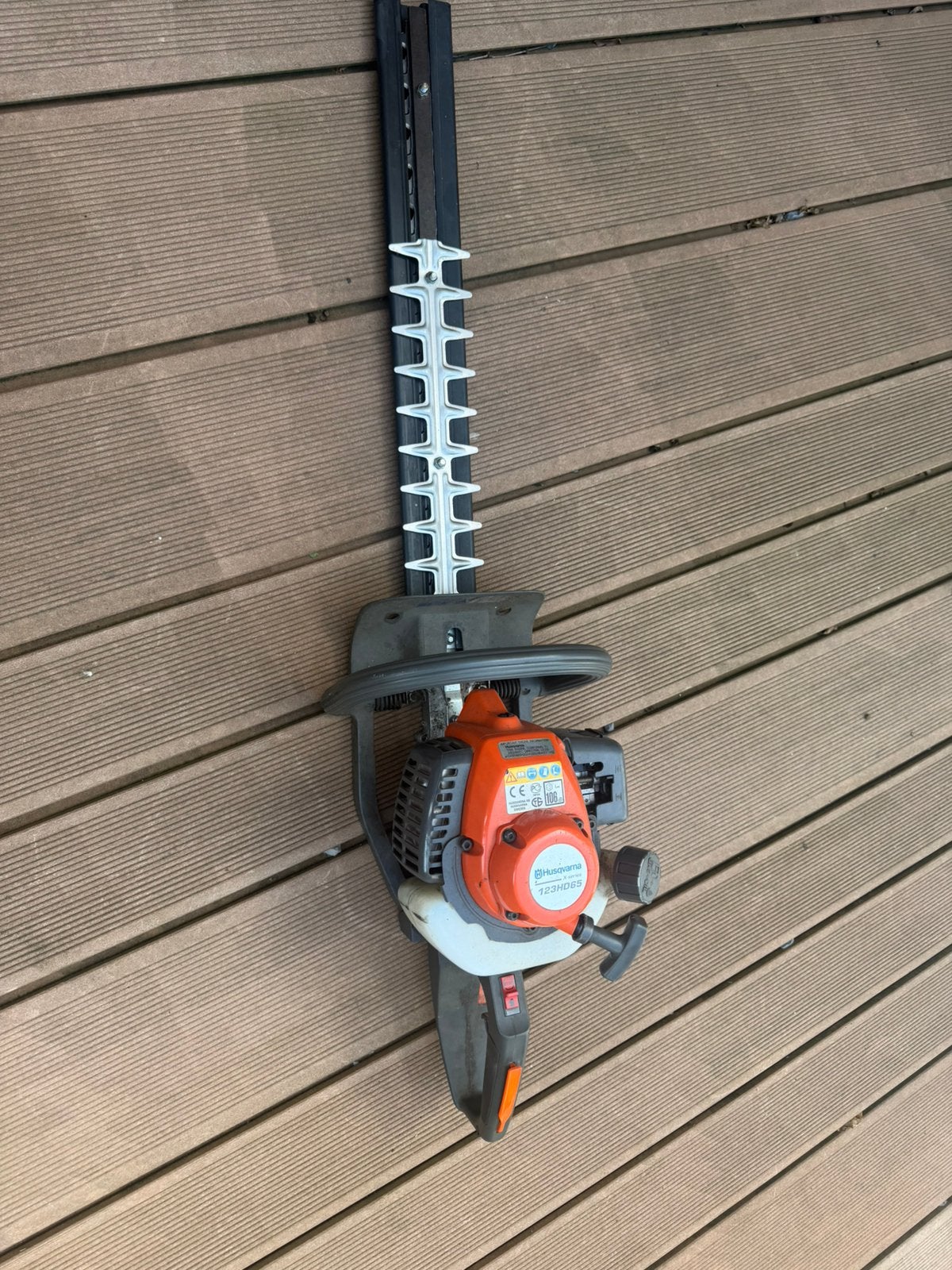 Husqvarna Heggenschaar 123HD65x, Tuin en Terras, Ophalen, Zo goed als nieuw