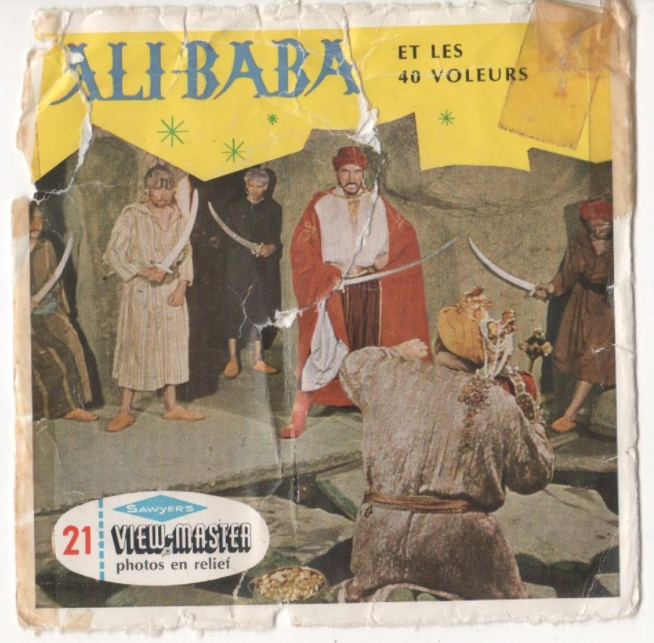 View-master Ali Baba et les 40 voleurs B 436 Livret FR, Enlèvement ou Envoi