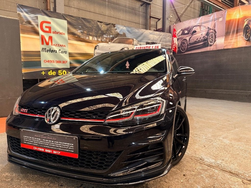 Volkswagen Golf 7.5 GTI TCR DSG Cockpit Xenon GPS, Automaat, Dealer onderhouden, Euro 6, Leder