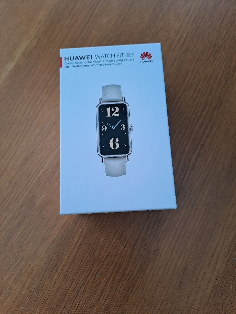 Huawei smart watch Watch Fit mini, Conditie, Blauw, Ophalen of Verzenden, Zo goed als nieuw