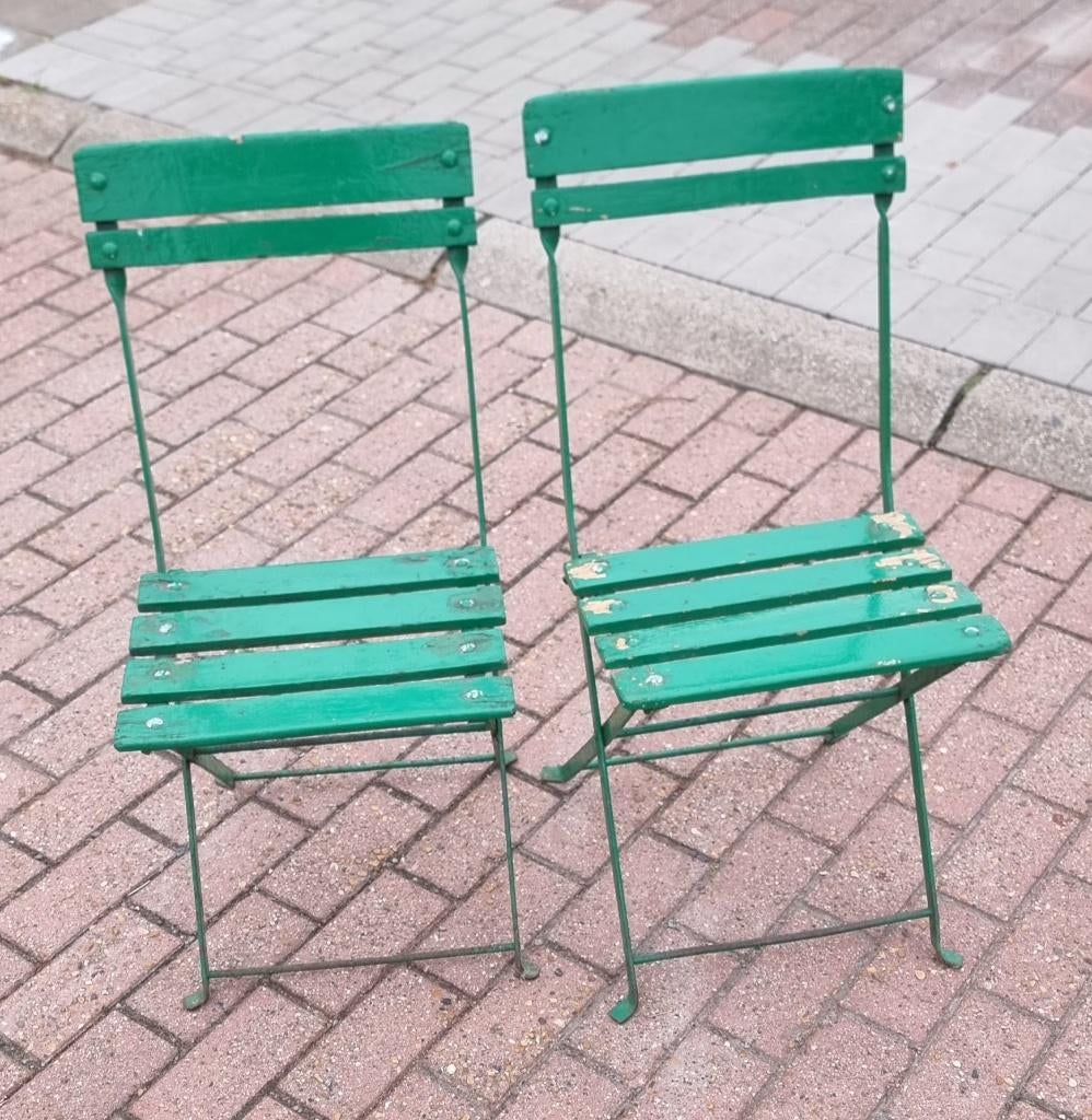 Chaises de patio - Chaises de bistrot, Enlèvement, Utilisé