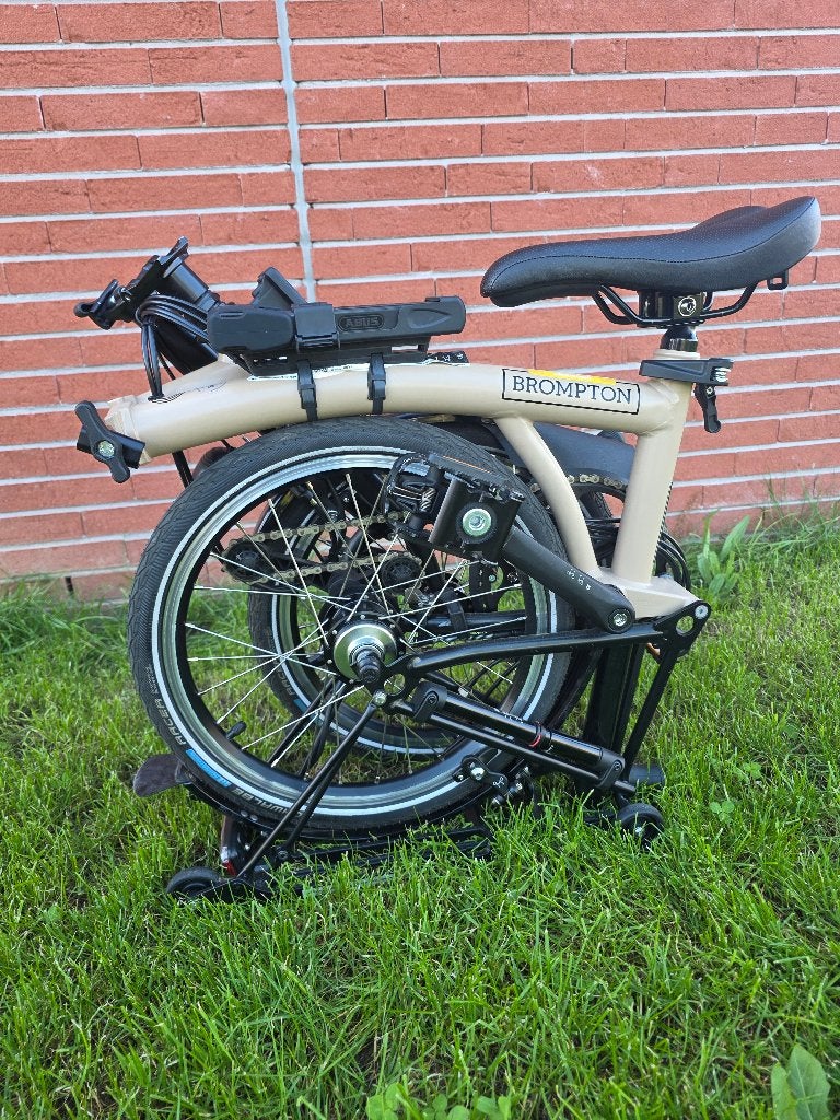 Brompton C LINE -R6 Type Dynomo, Ophalen, 20 inch of meer, Brompton, Versnellingen