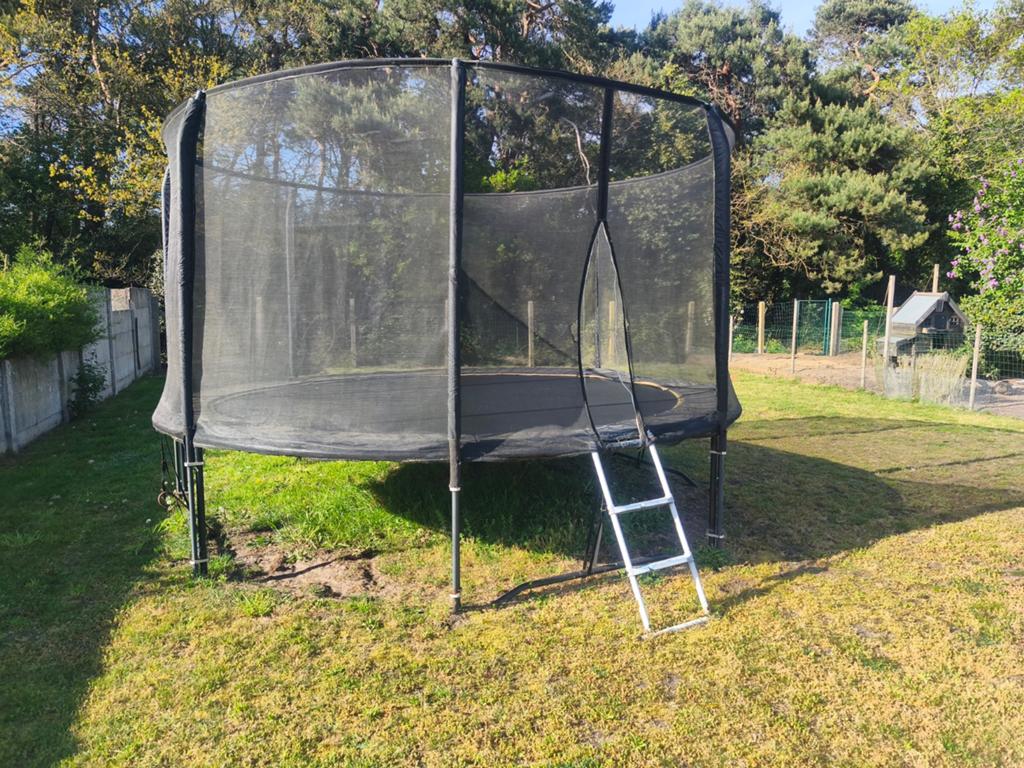 Trampoline +-4,10M, Enlèvement