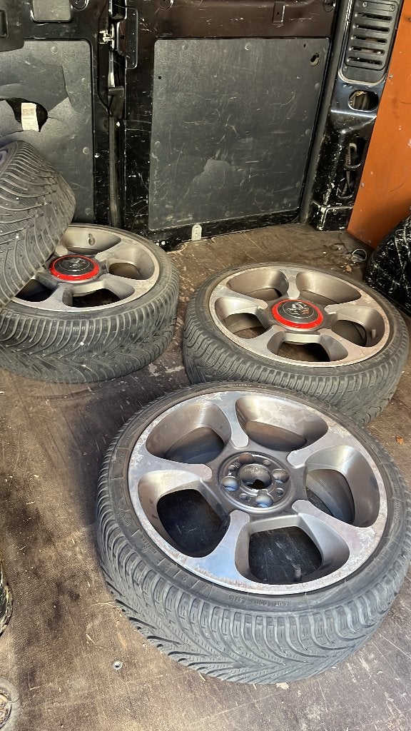 Velgen fiat abarth, Ophalen, Gebruikt, Banden en Velgen