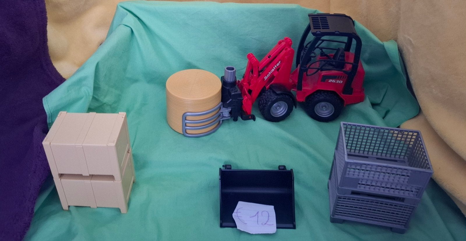 Bruder tractor en toebehoren, Enlèvement