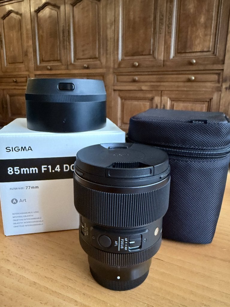 Sigma 85mm F/1.4 DG DN ART Sony FE, 85 mm, Sigma, Monture Sony E, Téléobjectif