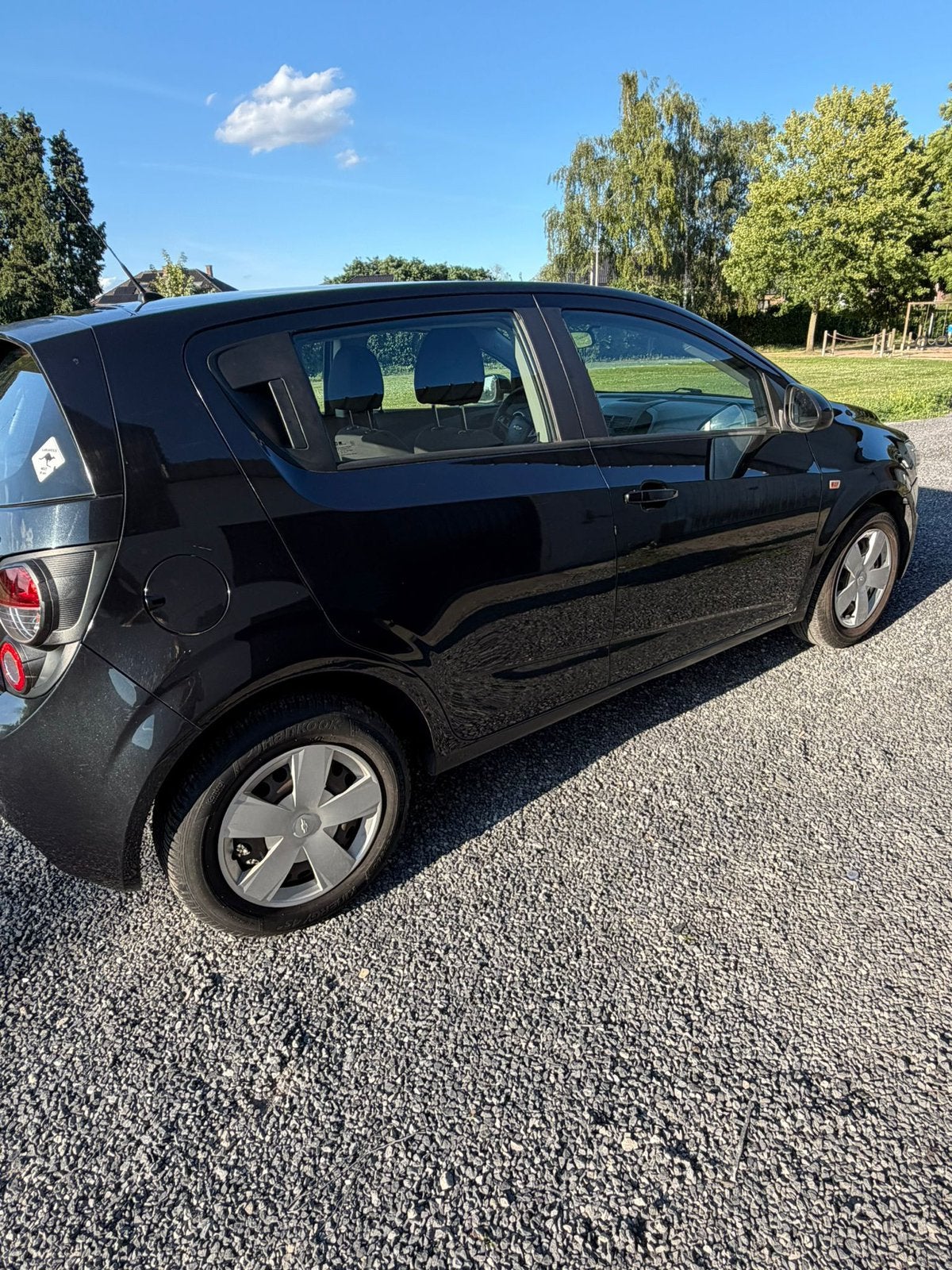 Chevrolet aveo 2013 1.3 CDTI 16V Euro5, Auto's, Chevrolet, Euro 5, Aveo, Zwart, 5 deurs