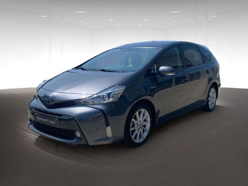 Toyota Grand Prius+ LOUNGE 1.8, Autos, Toyota, Cuir, Argent ou Gris, Achat, Noir