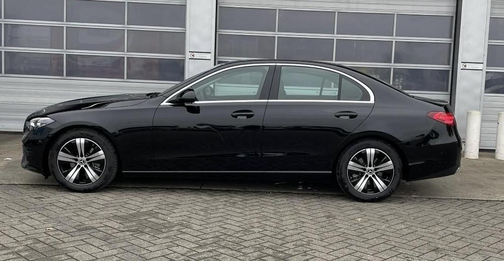Mercedes-Benz C-Klasse 180 Berline Luxury Line | Smartphone, Auto's, 4 cilinders, Zwart, 1625 kg, C-Klasse