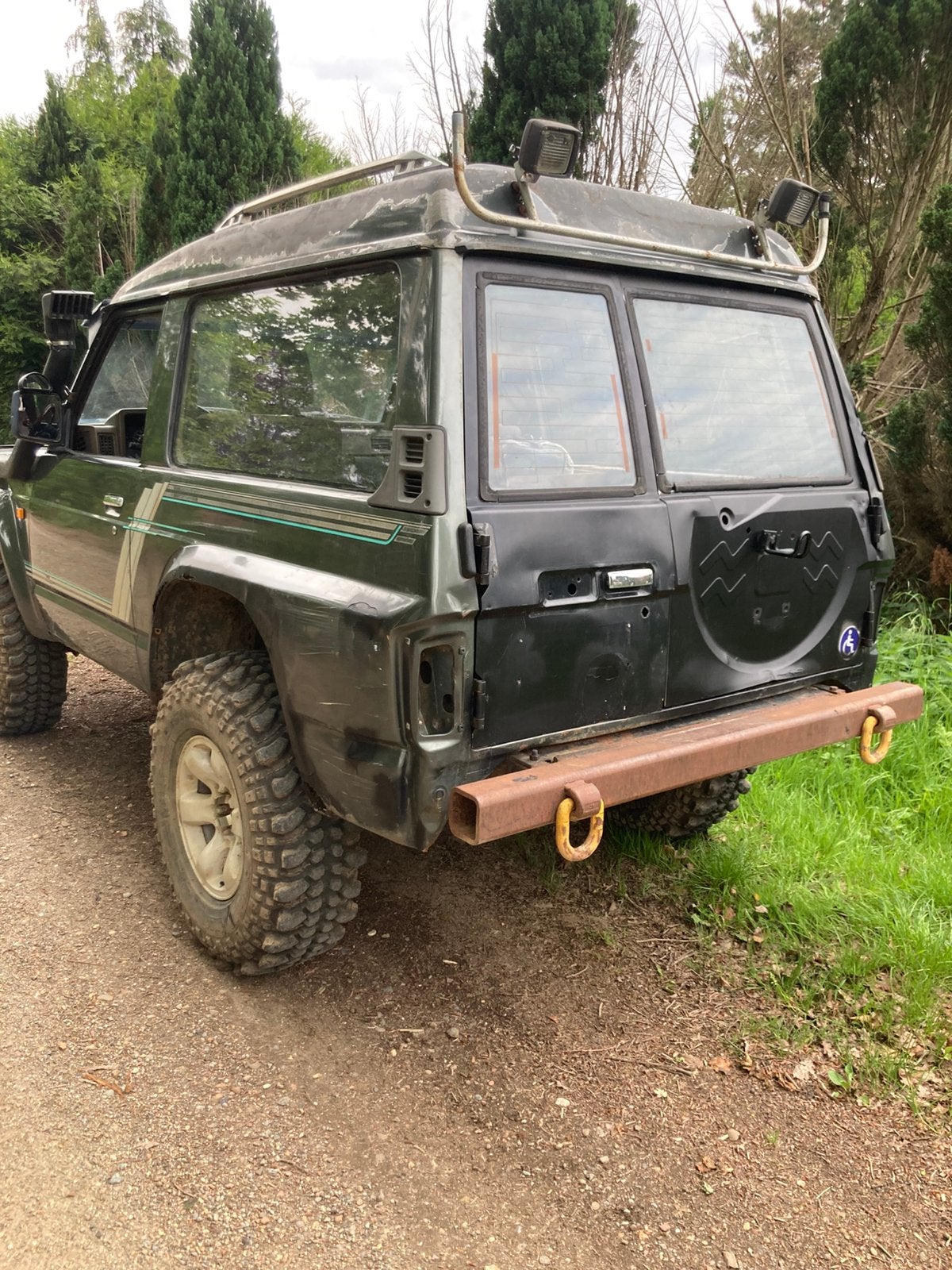 Nissan patrol y60 crosser, Auto's, Bedrijf, Diesel, Te koop, Nissan