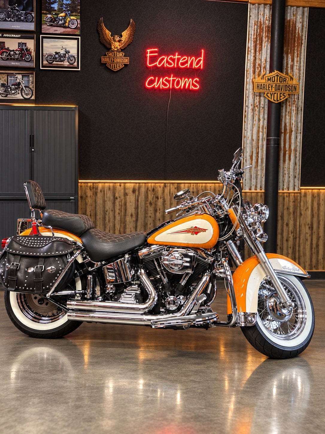 Heritage Softail in perfecte staat‼️, Motoren, 1340 cc, Bedrijf