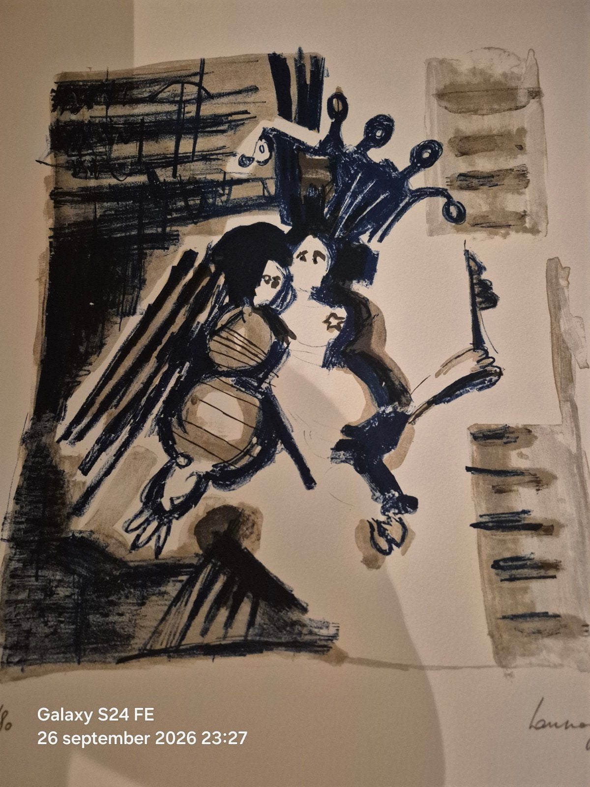 Rene lannoy gravure, Antiek en Kunst, Ophalen of Verzenden