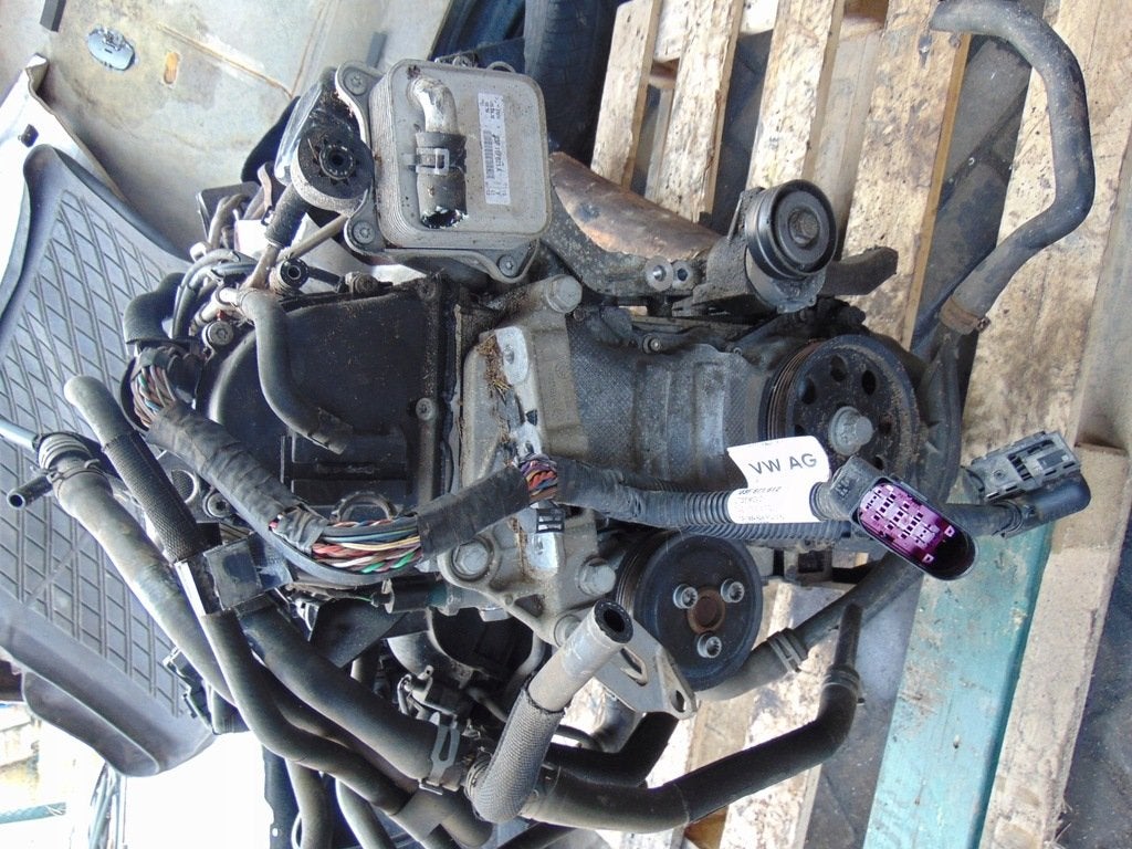 Moteur CBZA Complet IBIZA ROOMSTER RAPID AUDI GOLF VW FABIA, Verzenden, Gebruikt, Overige automerken