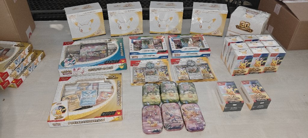 Méga collection Pokémon pour le 30e anniversaire, Enlèvement ou Envoi, Neuf, Booster box, Foil