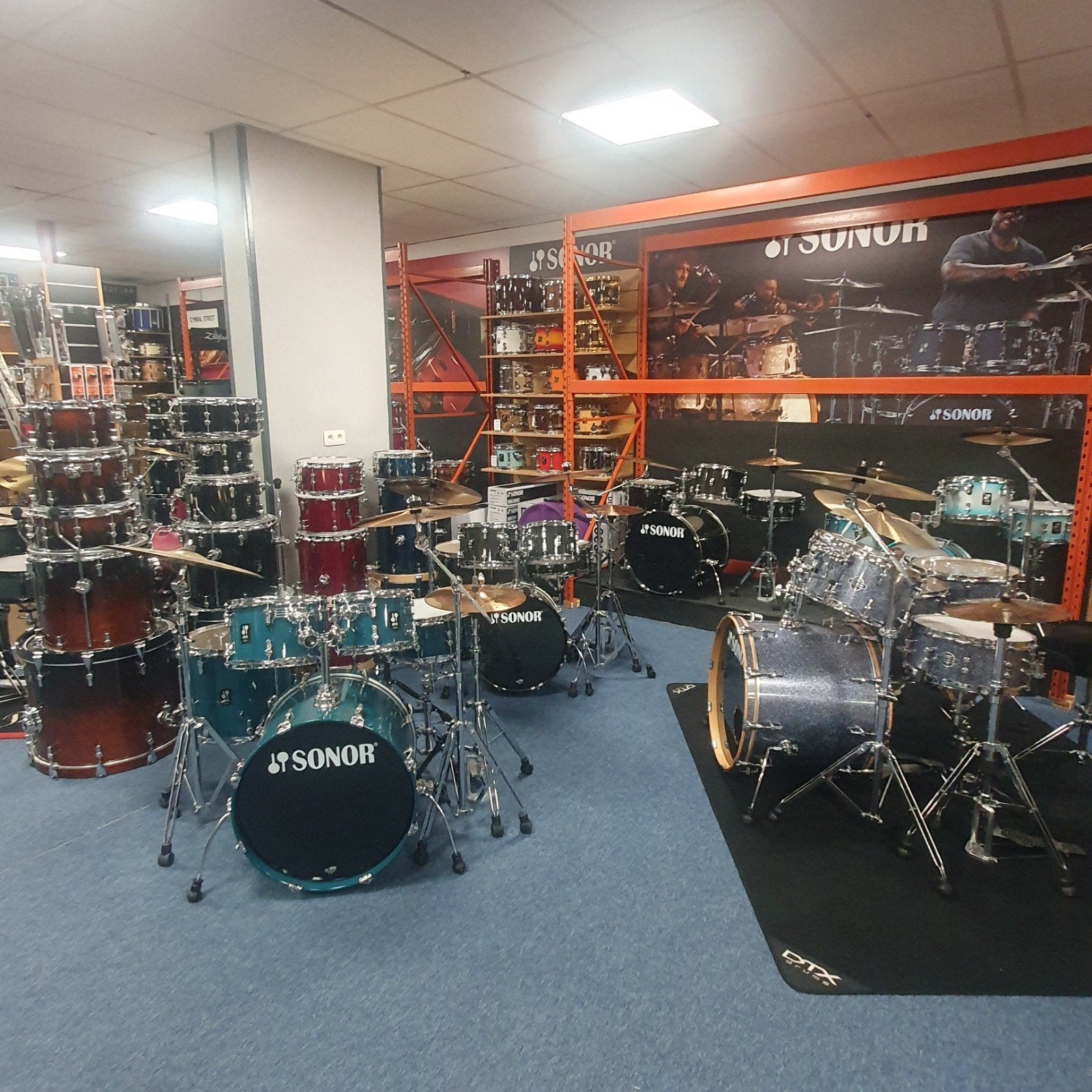 Grote keuze in Sonor drumstellen: van beginners tot High-end, Muziek en Instrumenten, Drumstellen en Slagwerk, Ophalen of Verzenden