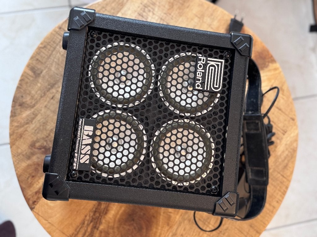 Roland Micro Cube Bass RX Versterker, Musique & Instruments, Enlèvement, Comme neuf, Guitare basse