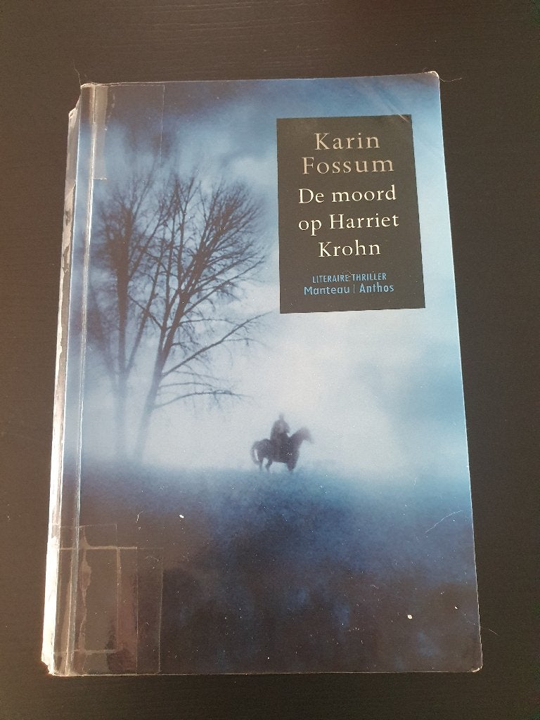 Thriller van Karin Fossum: De moord op Harriet Krohn, Enlèvement ou Envoi, Utilisé, Karin Fossum