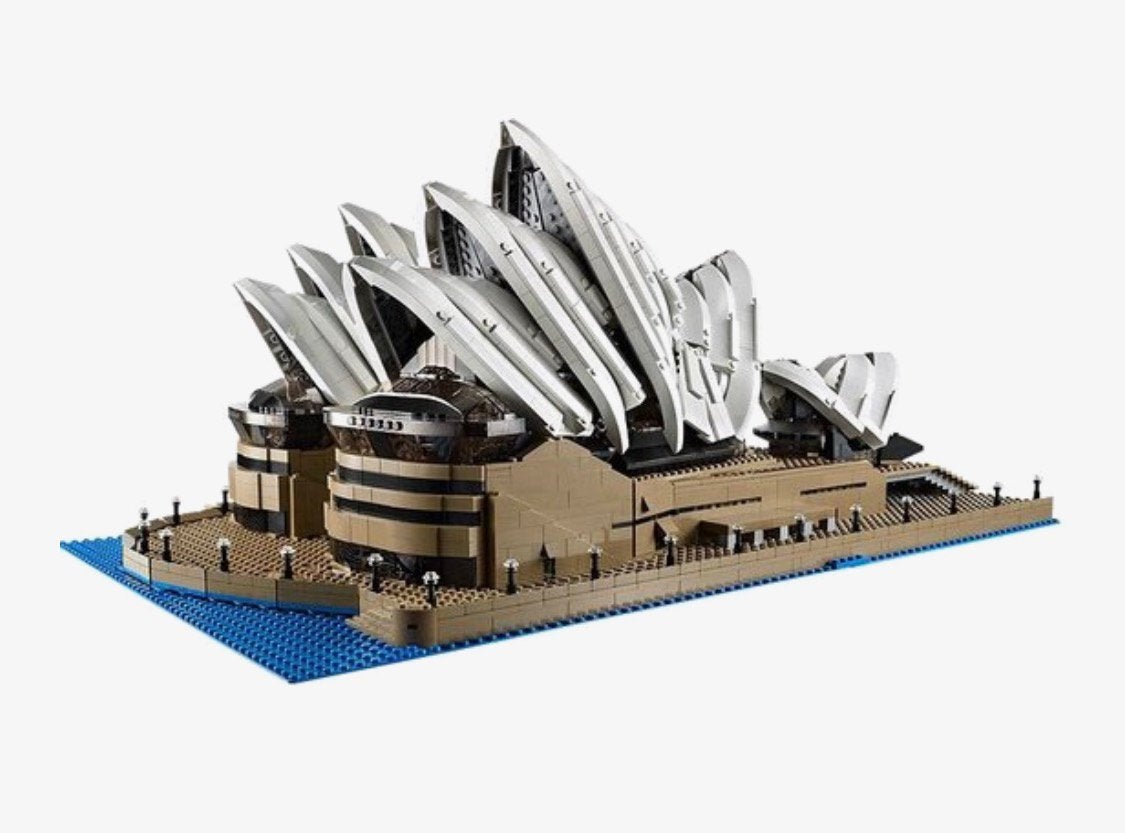 LEGO 10234 Sydney Opera, Ophalen, Lego, Inclusief instructies, Zo goed als nieuw