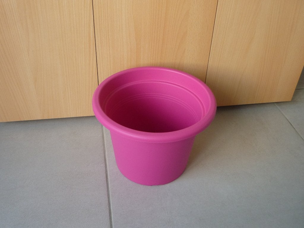Fuchsia roze kunststof bloempot kweekpot binnenpot Artevasi, Enlèvement ou Envoi, Synthétique, Intérieur