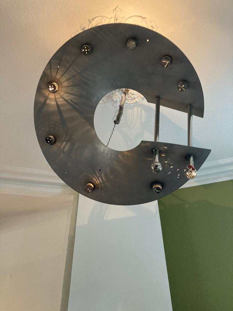 Design Kroonluchter, ‘ luster’, Ophalen, Gebruikt, Overige typen, Analoog