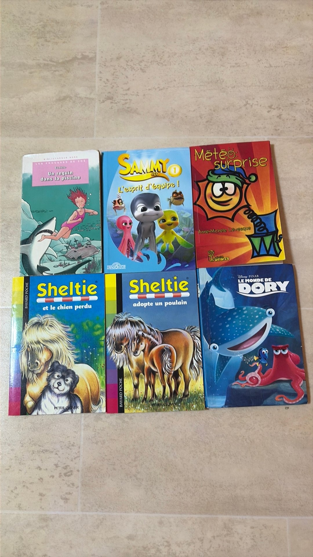 6 livres, Enlèvement, Utilisé