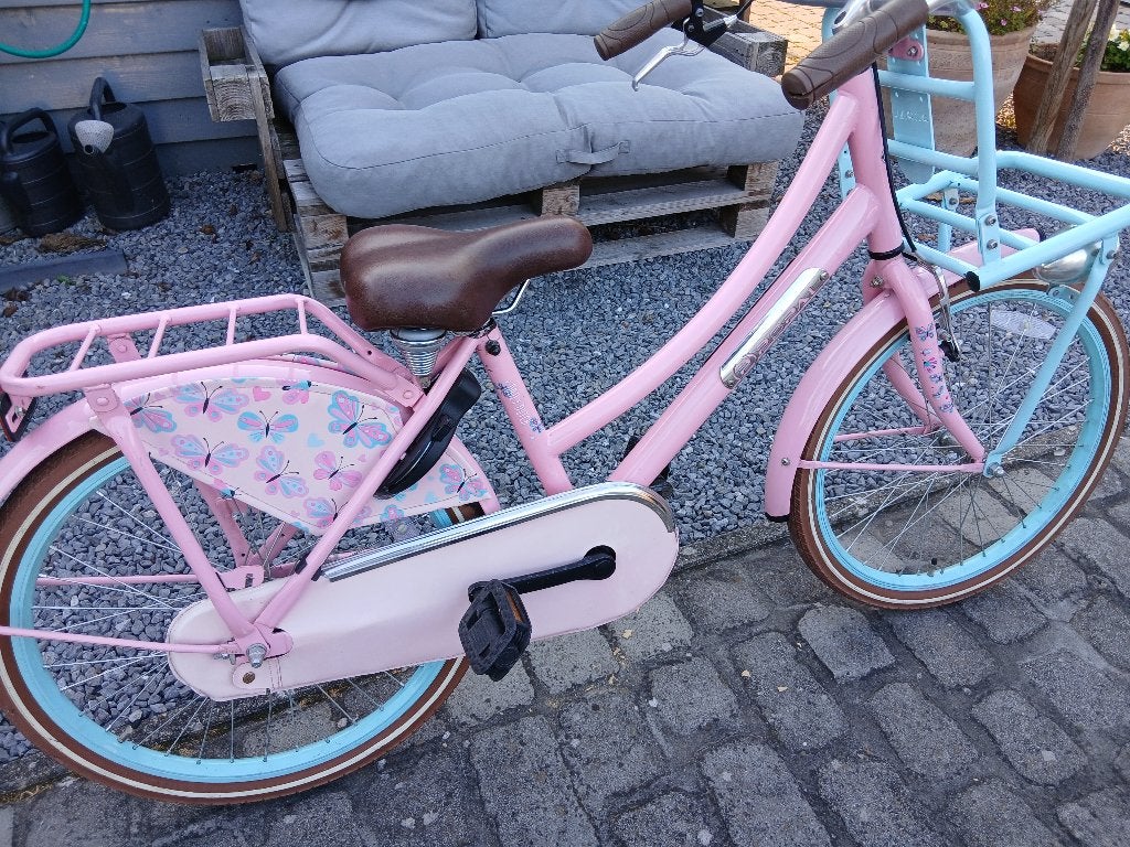 Meisjesfiets 22", Fietsen en Brommers, Ophalen, Terugtraprem, 22 inch, Popal