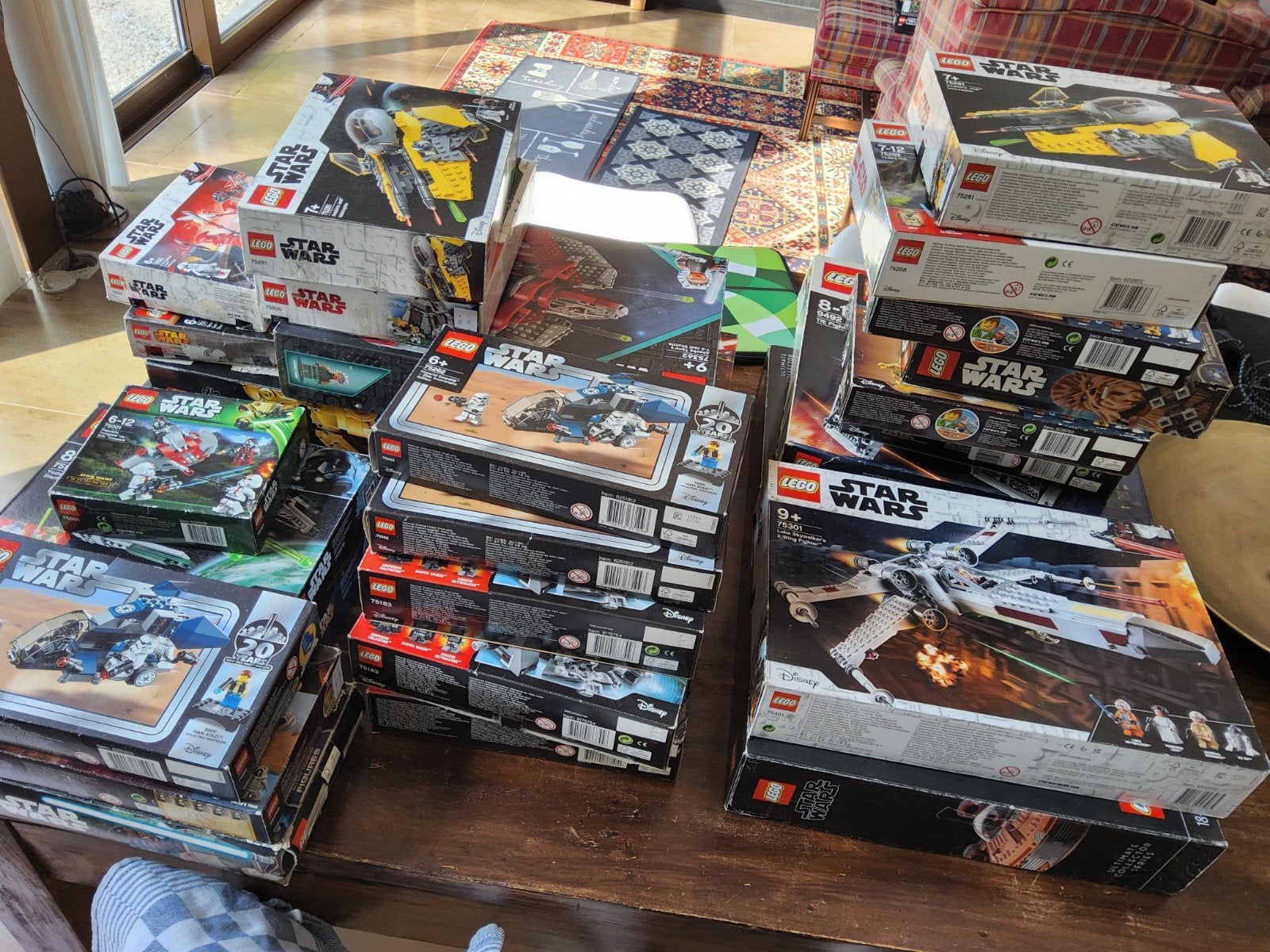 23 sets Lego Star Wars complets avec TOUTES les figurines, Enlèvement, Complet, Lego, Star Wars