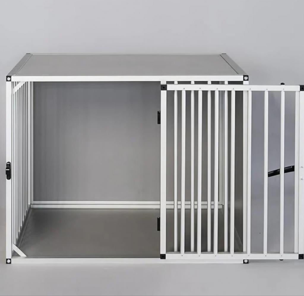 Caisse pour chien en aluminium de haute qualité, également p, Enlèvement ou Envoi