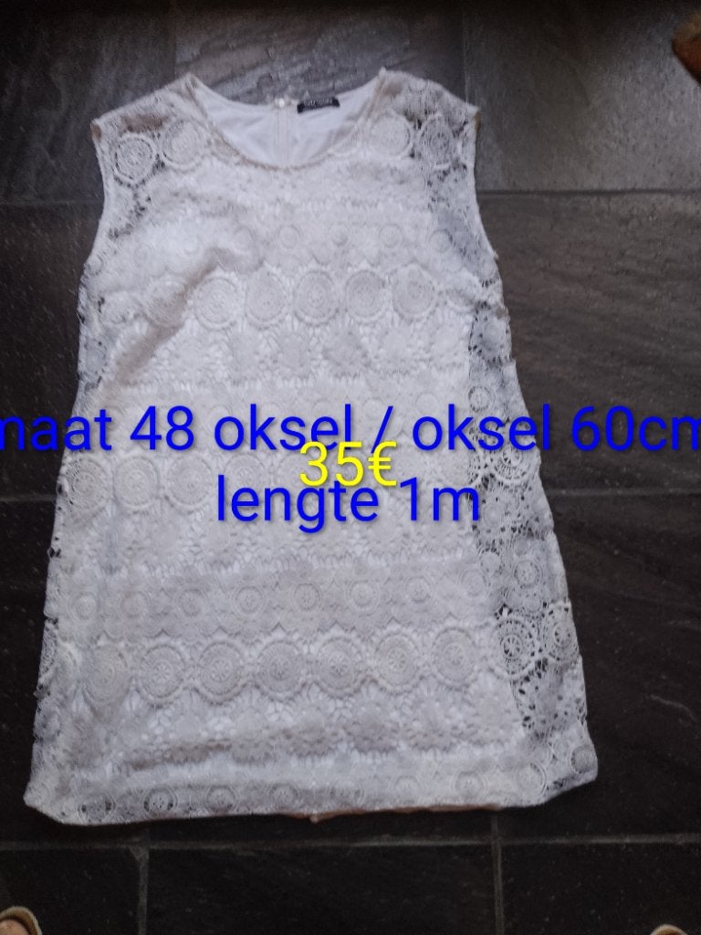 Kant kleedjes maat 48 Betty Barclays damart, Kleding | Dames, Grote Maten, Ophalen of Verzenden, Zo goed als nieuw, Jurk