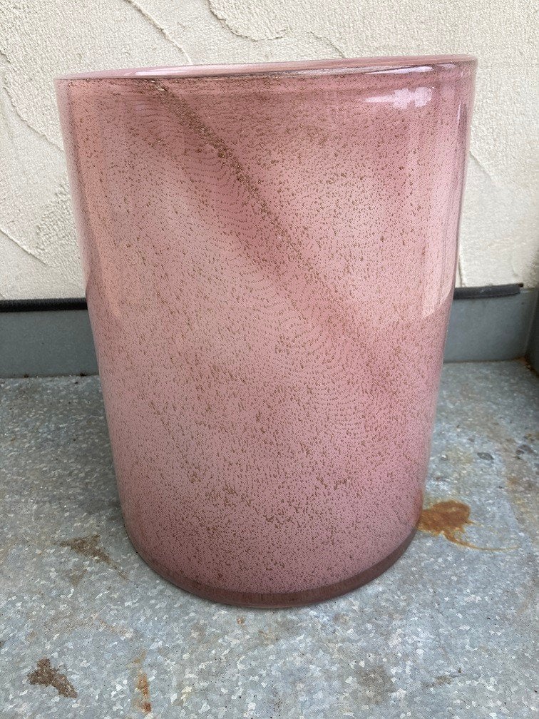 KOKERVAAS GROOT ZALM GLAS HOOG 30 DIA 23 CM RIVERDALE, Ophalen, 30 cm, Nieuw, Glas