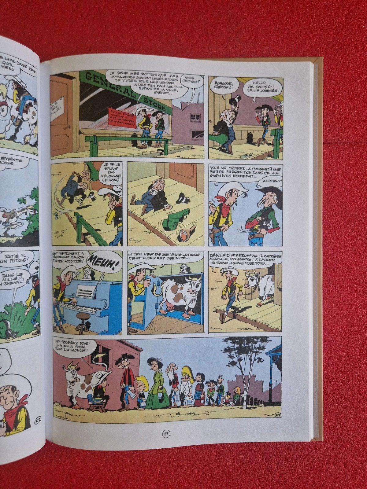bd double album Lucky luke, les indiens, Ophalen of Verzenden