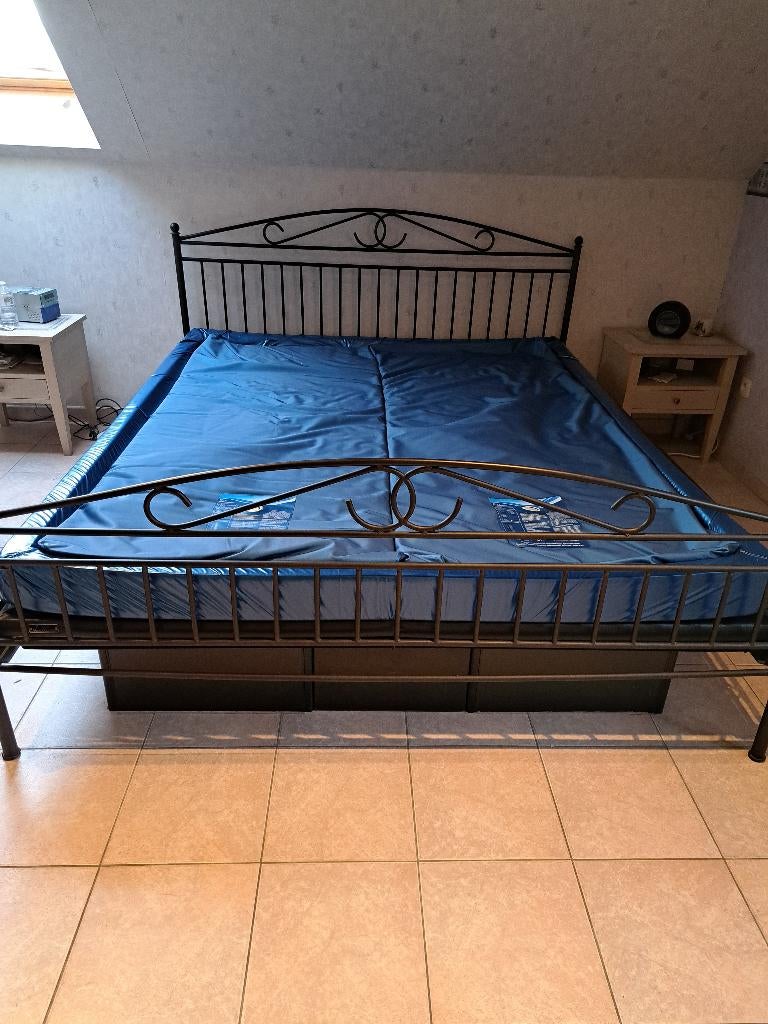 duo watermatras, Huis en Inrichting, Slaapkamer | Waterbedden, Ophalen, Tweepersoons, 180 cm, 220 cm