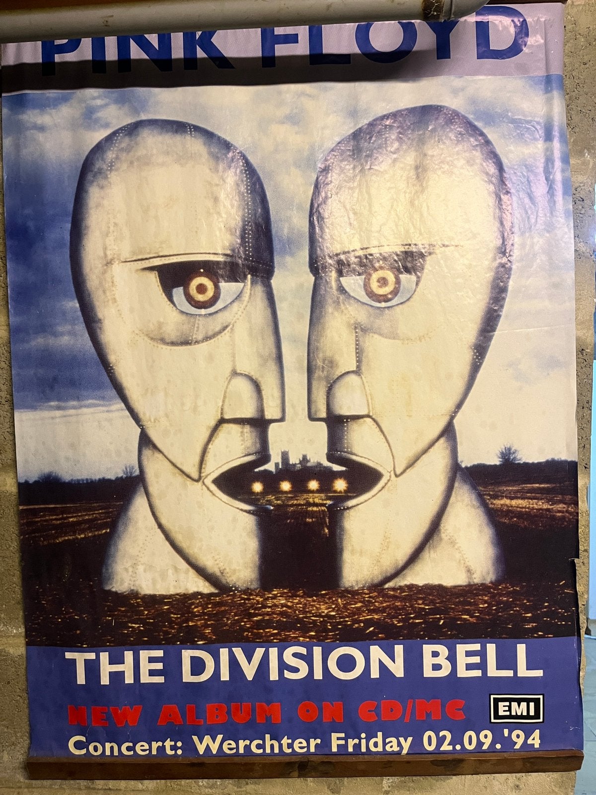 Pink Floyd affiche poster vintage, Verzamelen, Ophalen of Verzenden, Zo goed als nieuw