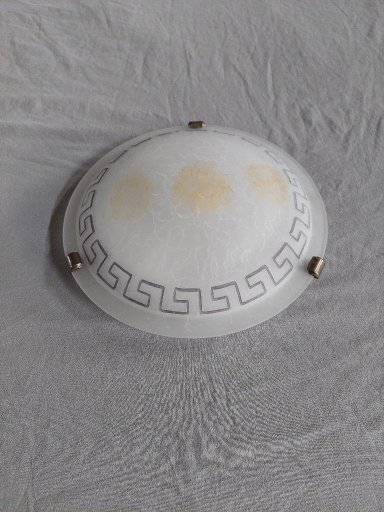 Lusters : set van 3, Enlèvement, Utilisé, Verre, E27 (grand)