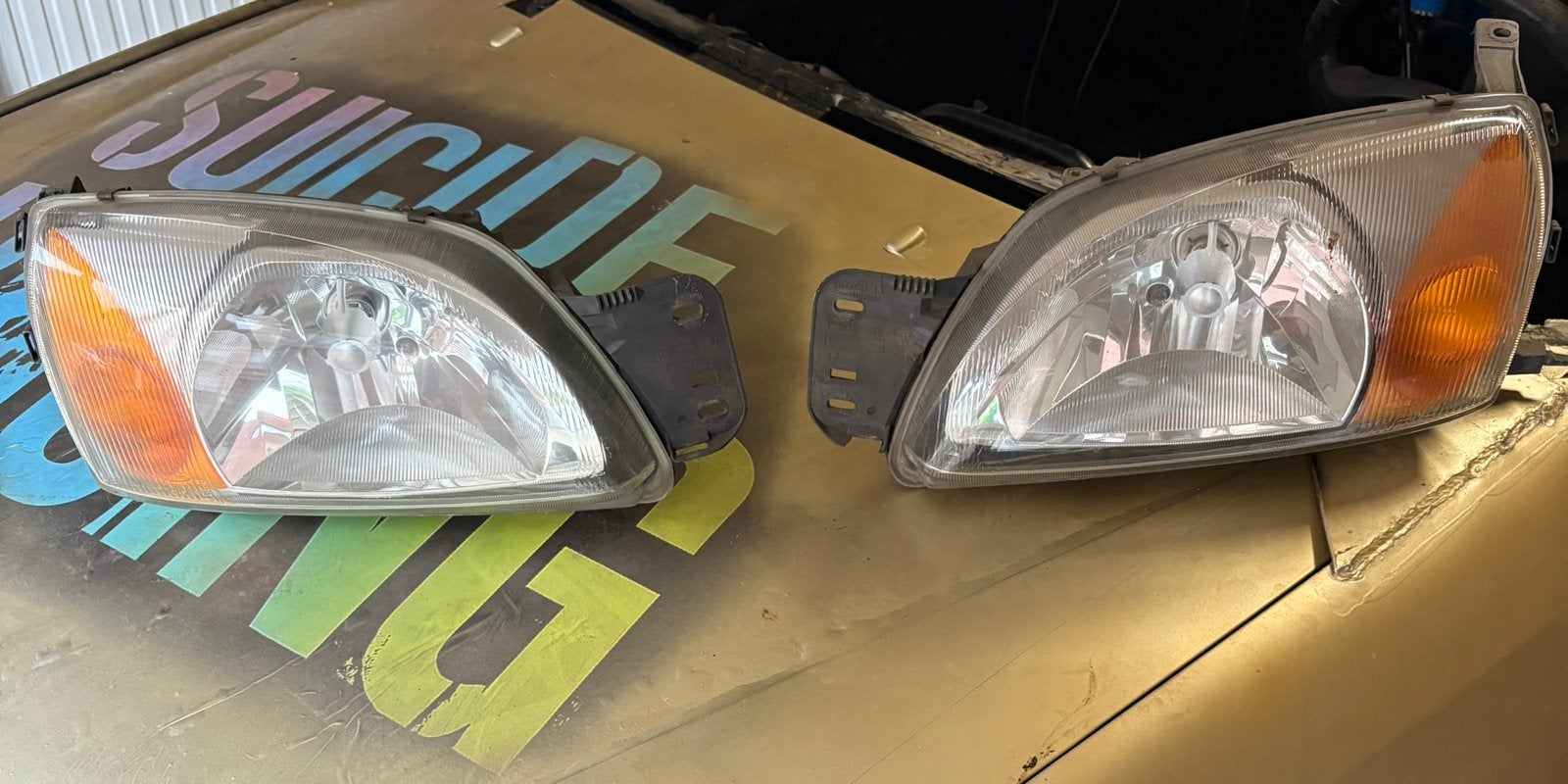 Ford fiesta koplampen, Ophalen, Ford