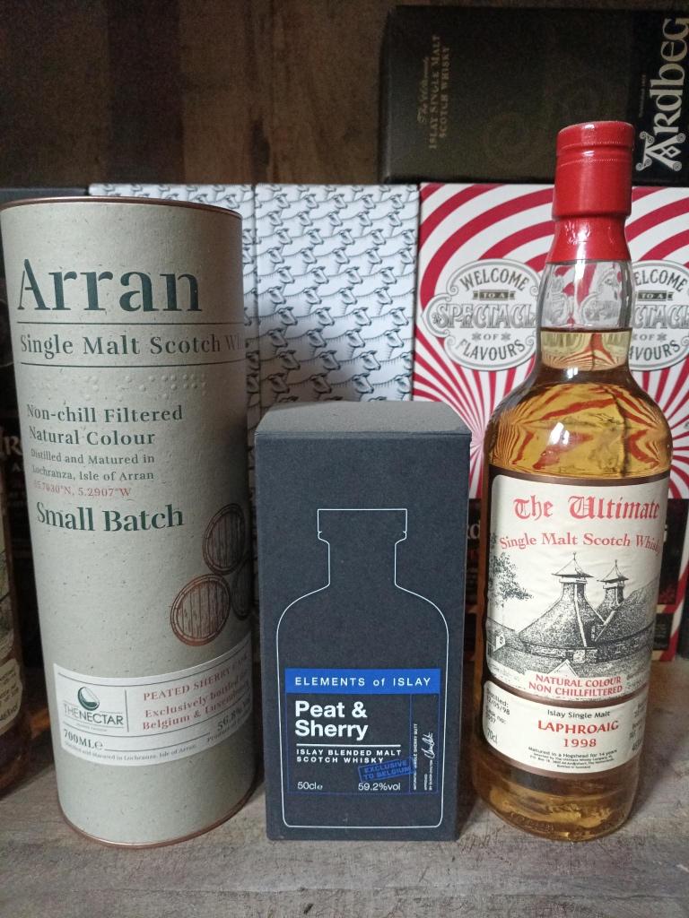 Whisky uit de collectie: 4) Elements of Islay Peat & Sherry, Ophalen