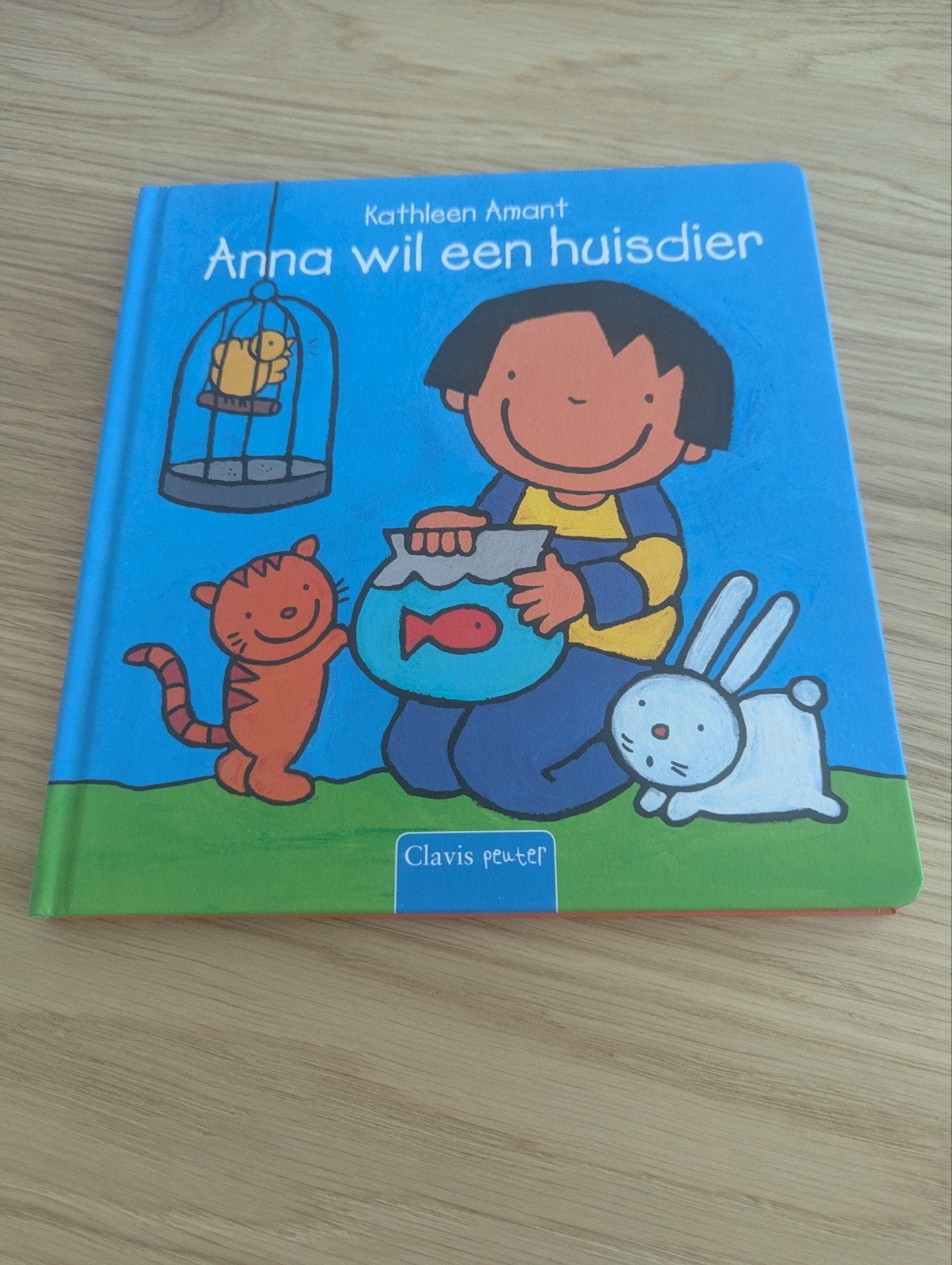 Kathleen Amant - Anna wil een huisdier, Boeken, Kinderboeken | Baby's en Peuters, Ophalen of Verzenden, Kathleen Amant