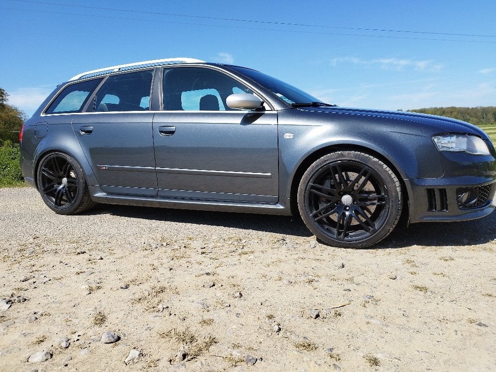 AUDI RS4 B7 GRIS DAYTONA, Autos, Cuir, Achat, 4200 cm³, Boîte manuelle