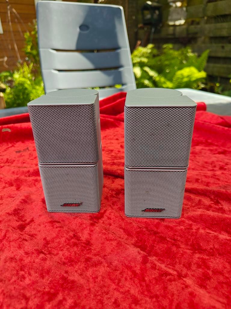 Bose Jewel luidsprekers 2x zilvergrijs, Audio, Tv en Foto, Luidsprekerboxen, Bose, Ophalen of Verzenden