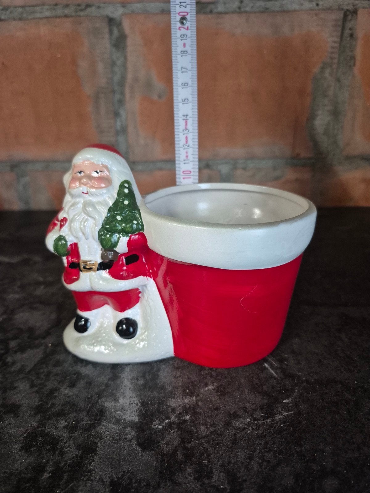 bloempot kerstman, Diversen, Ophalen of Verzenden