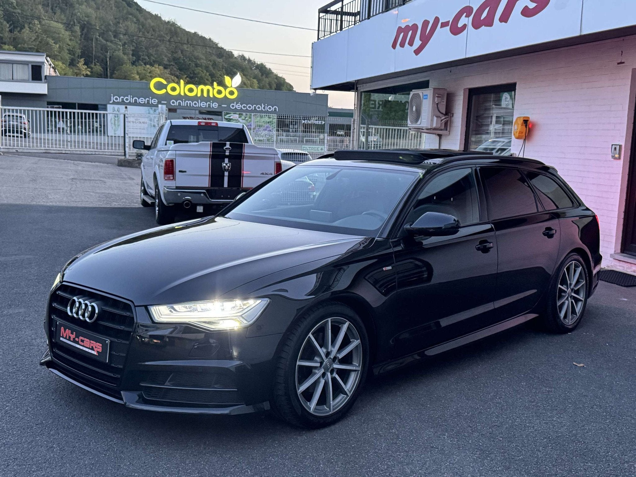 Audi A6 BREAK 2000 TDI 150 CV S-LINE PANO GPS CUIR XENON F, Autos, Cuir, Achat, Entreprise, Noir