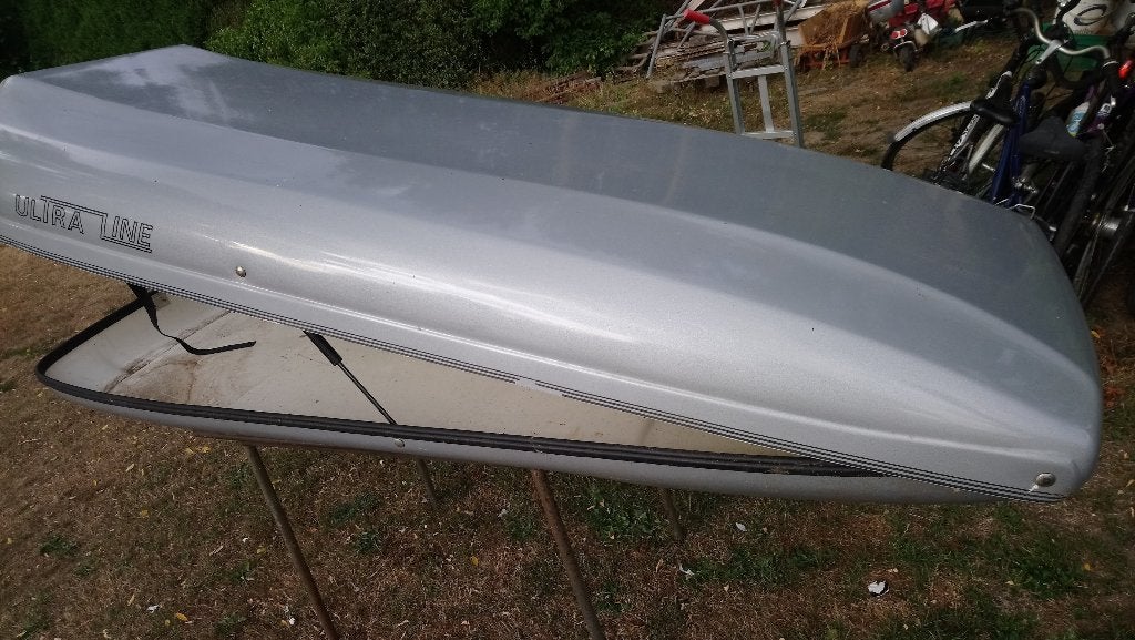 dakkoffer polyester, Auto diversen, Dakkoffers, Ophalen, Gebruikt