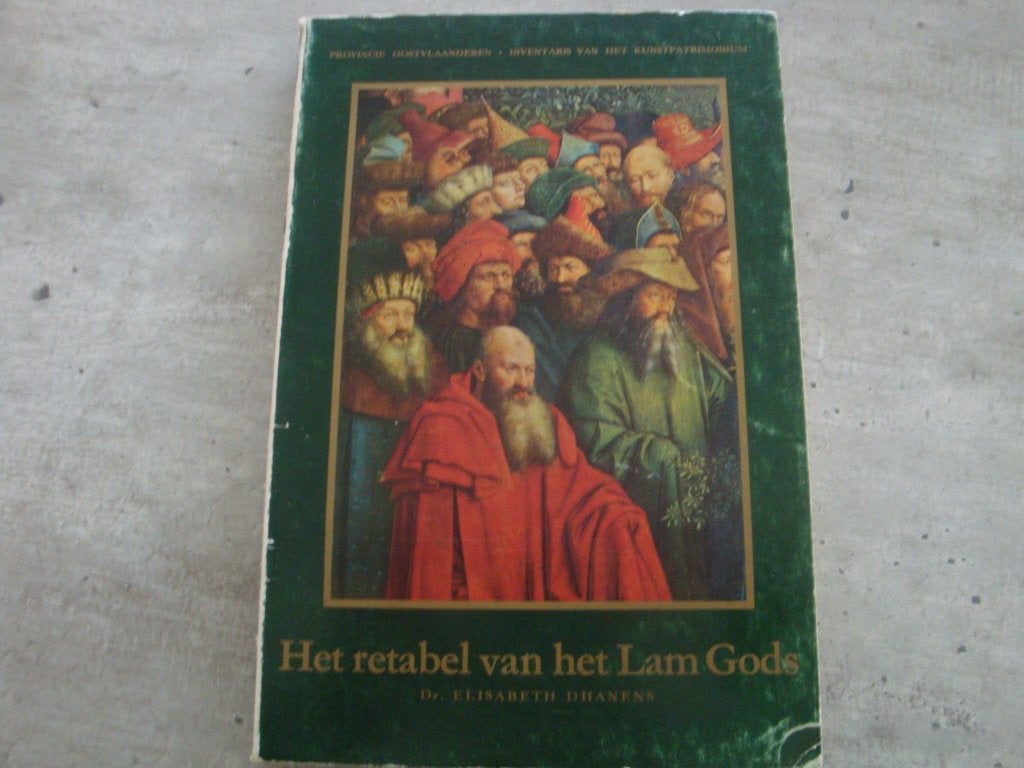 HET RETABEL VAN HET LAM GODS -DR. ELISABETH DHAENENS, Boeken, Ophalen of Verzenden, Gelezen